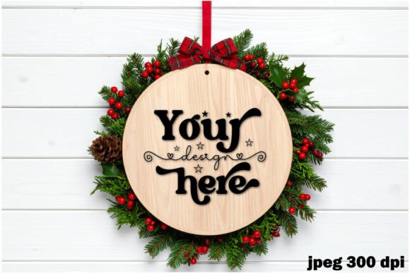 Christmas Round Sign Mockup 10: A Crafts Branding Review