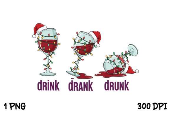 Drunk Funny Wine Christmas PNG: A Brand Designer’s Review