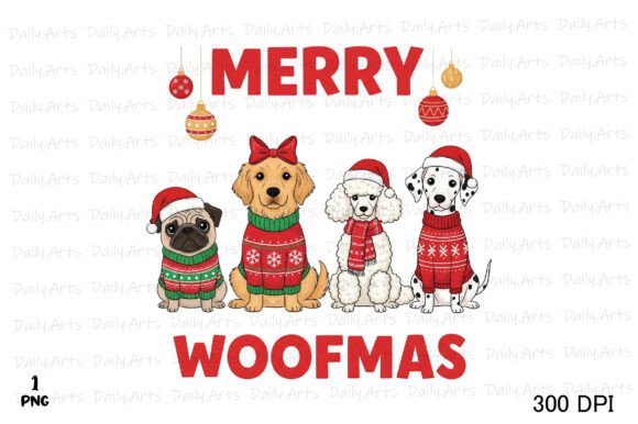 Funny Merry Woofmas PNG: A Designer’s Review
