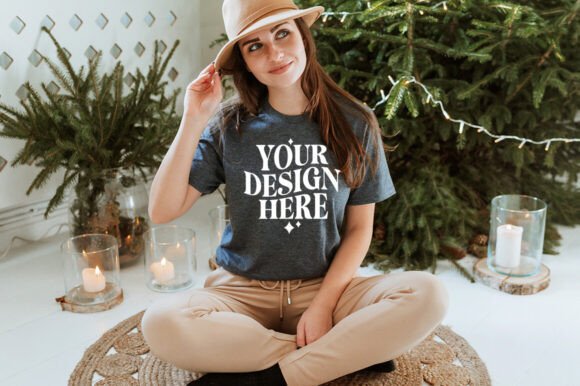 Gildan 64000 Christmas T-Shirt Mockup 10 Review