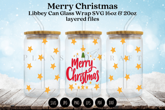 Merry Christmas Libbey Can Glass Wrap Review