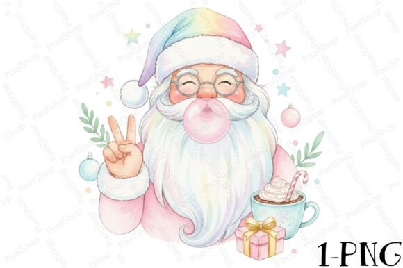 Retro Merry Christmas PNG for T-Shirt Designs
