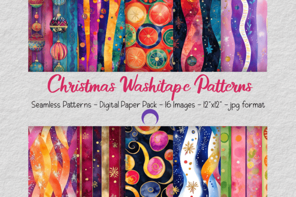 Review: Christmas Seamless Washi Patterns