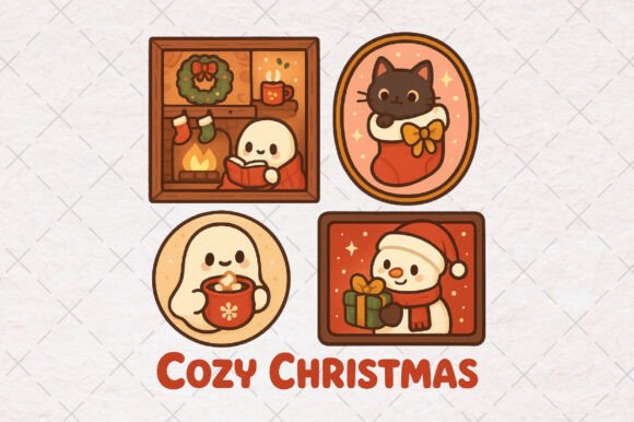 Review: Cozy Christmas Frame PNG for Embroidery