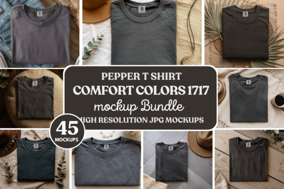 Reviewing Christmas CC1717 Pepper Folded Mockups