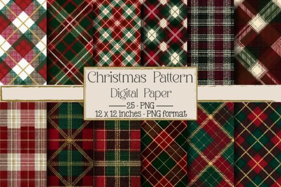 Reviewing Christmas Pattern Vector Plaids for Holiday Embroidery