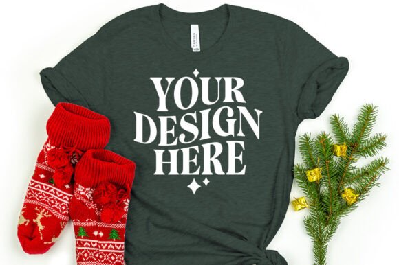 Reviewing the Christmas Bella Canvas 3001 Mockup Fores
