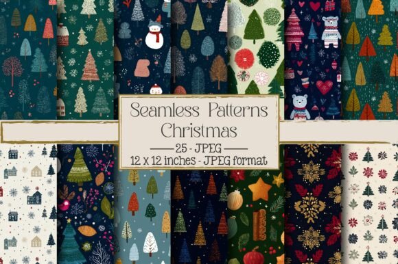 Seamless Patterns Christmas: A Crafter’s Review